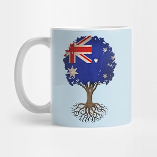 Tree of Life with Australian Flag Mug